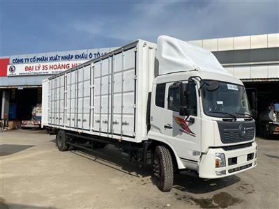Xe tải thùng kín dongfeng thùng palet container 9,7m 2023