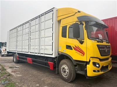 Xe thùng kín 2 chân dongfeng KR220 thùng 9,9m Model 2026