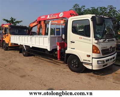 Xe Hino FC gắn cẩu 3.5 tấn 2024 giá xe cẩu 3.5 tấn unic