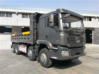 Xe ben 4 chân Shacman 400hp thùng vuông 2026
