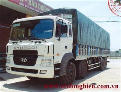 Xe tải thùng 4 chân hyundai 17,9 tấn năm 2022