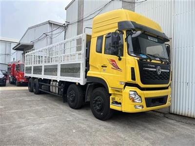 Xe tải thùng 4 chân Dongfeng nóc cao tải 17,9 tấn