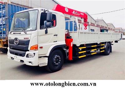 Xe tải Hino FG gắn cẩu 5 tấn 2024 giá xe cẩu 5 tấn Hino