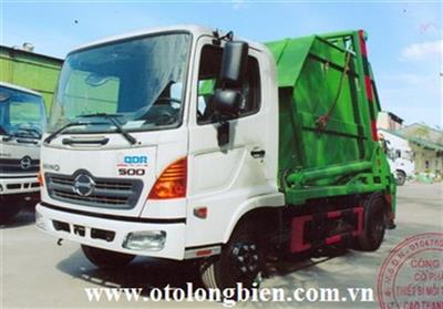 Xe chở bùn thùng rời 4-5 khối Hino mới 2023