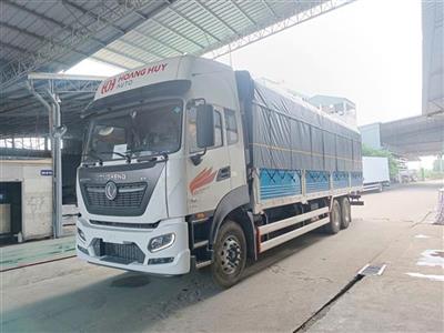 Xe tải thùng 3 chân (6x2) Dongfeng KL270 tải 14,3 tấn Model 2026