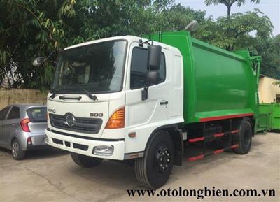 Xe ép rác Hino 12-14 khối 5-6 tấn mới 2023