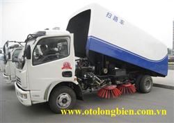 Xe quét đường hút bụi 2,5-3 tấn 4-5m3 Dongfeng mới 2023