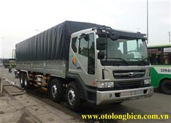 Xe tải thùng 4 chân Daewoo tải trọng 17 tấn
