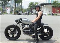 Honda GL400 độ cafe racer ở Biên Hòa