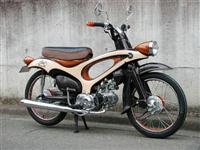 Honda Super Cub 50 giả ốp gỗ