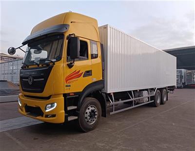Xe tải 3 chân thùng kín Dongfeng KL 270Hp tải 14 tấn 2025